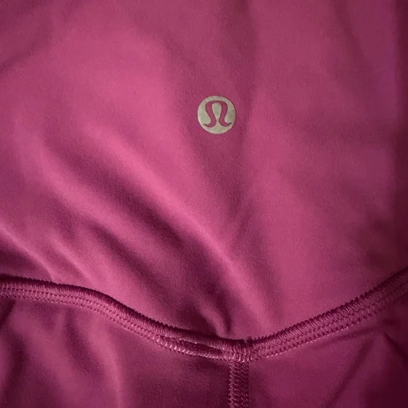 Purple High-Waisted Lululemon Leggings - Picture 3 of 4